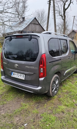 Toyota Proace City Verso cena 79000 przebieg: 130000, rok produkcji 2020 z Pieńsk małe 121